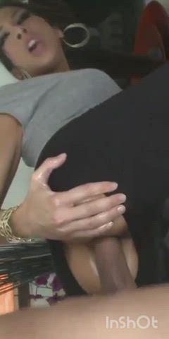 anal latina yoga pants clip