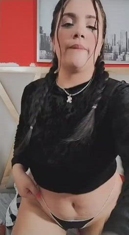 big tits boobs masturbating pussy tits clip