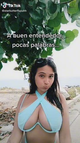 Cleavage Cum Handjob TikTok Tongue Fetish Tribute clip