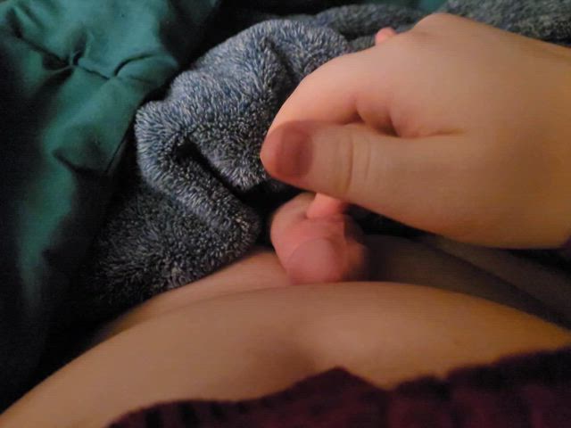 girl dick masturbating precum trans woman clip
