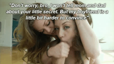brother caption cheating sister clip