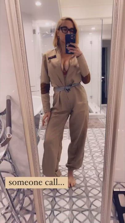 Ghostbusters cleavage