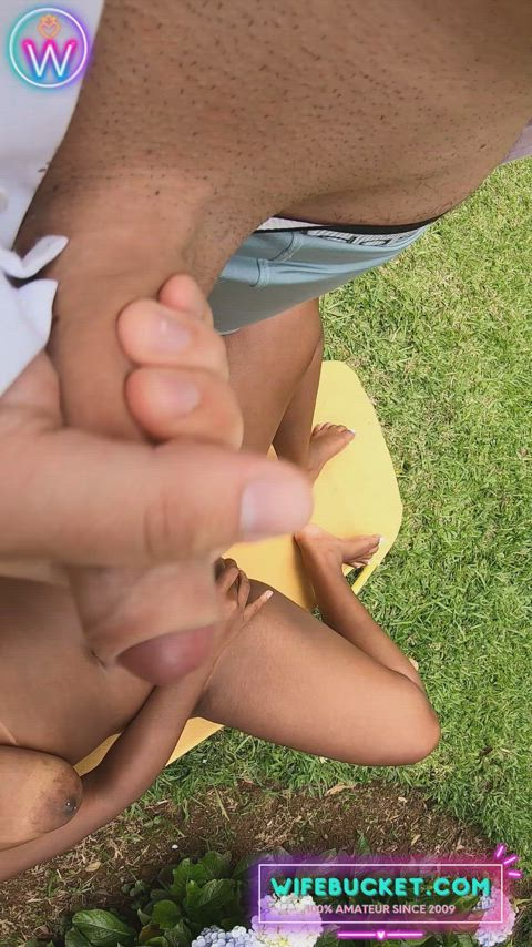 amateur big tits cum on tits cumshot ebony homemade huge load huge tits outdoor amateur-girls