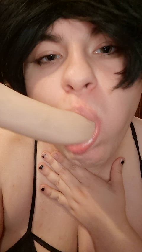 blowjob ftm face fuck amateur-girls amateur-model blowjobs gagging clip