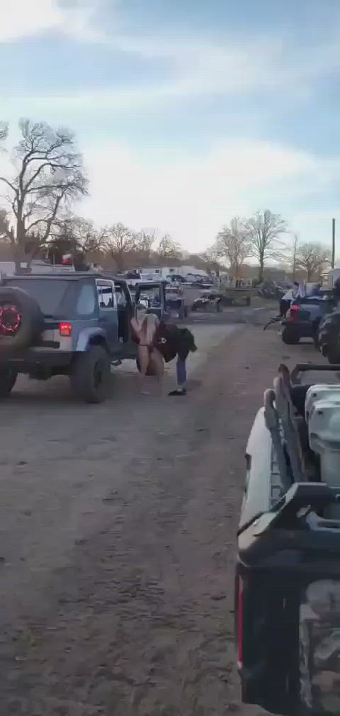 public sucking tits topless clip