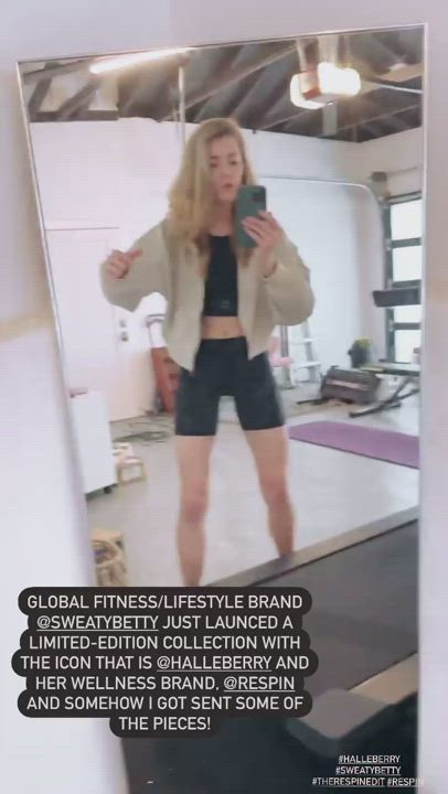 Celebrity Legs Spandex clip