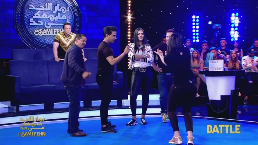 arab big ass brunette celebrity dancing leather moroccan clip