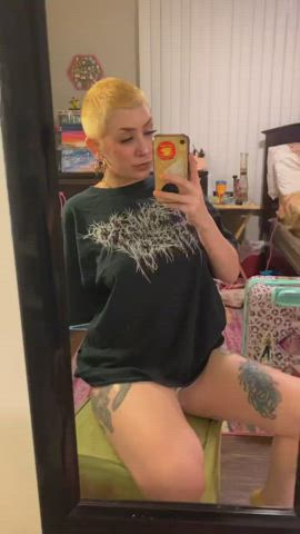 Alt Blonde Cute Goth Pretty clip