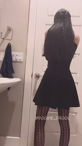 asian drooling teen clip