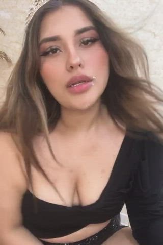 blowjob cum dildo clip