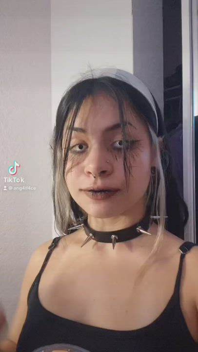 Cosplay Goth Teen clip