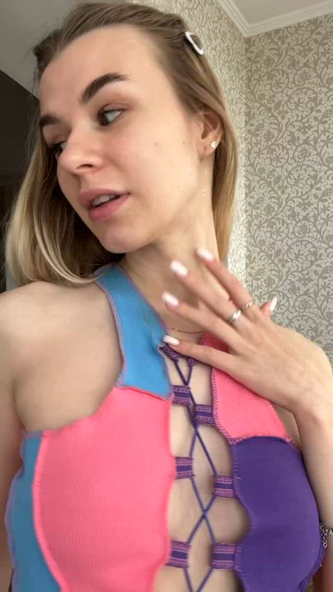 cute teen tits clip