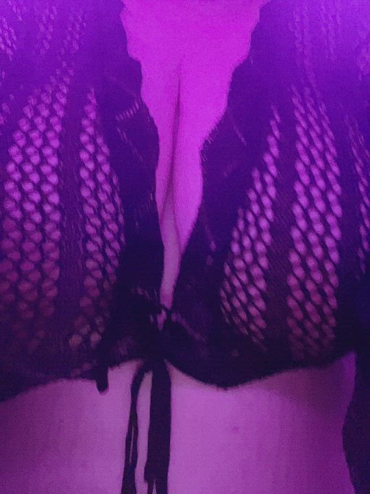 Playing with my boobs