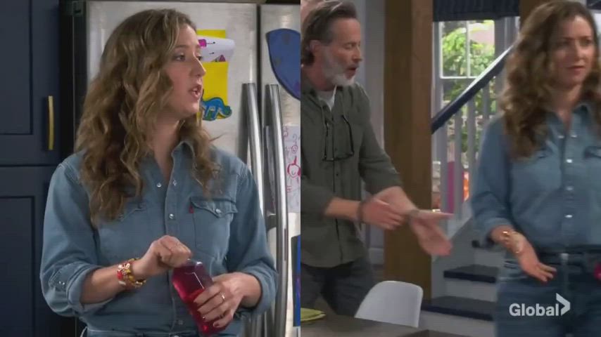 Booty Brunette Jeans Thick clip