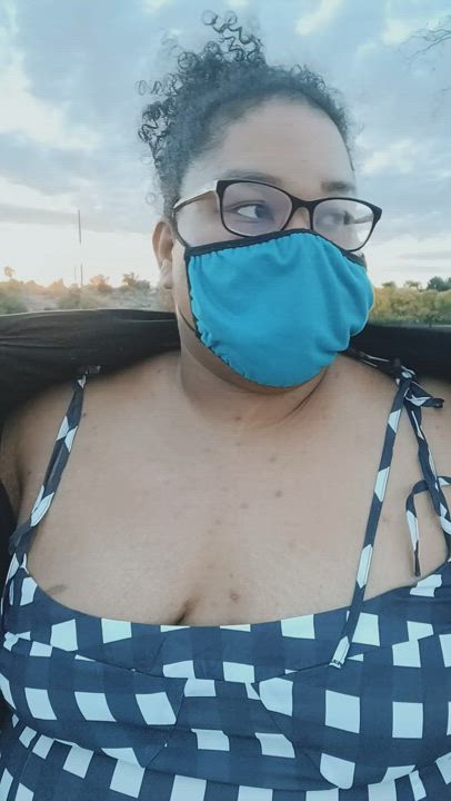 Blasian BBW- Evening Flashing anyone?