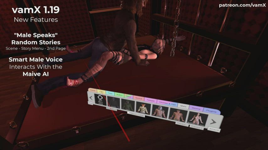 vamX 1.19 - Male & Maive AI's Interact - Story Results 2 - REQUIRES SOUND