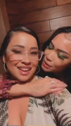 erotic kissing lesbian sensual clip
