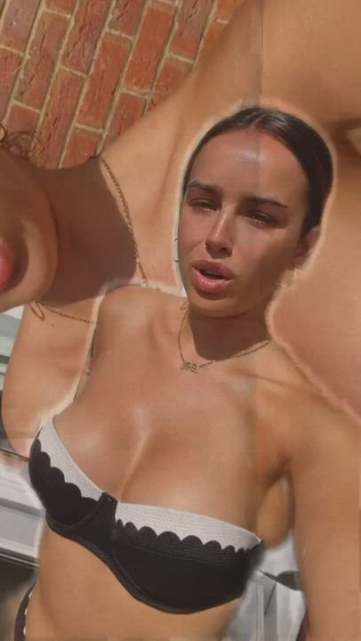 British Brunette Busty clip