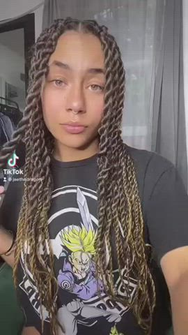 see through clothing tiktok tits tik-tok twerking clip