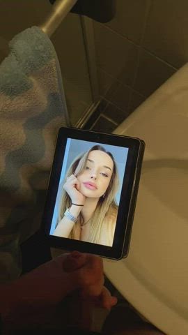 cum cumshot facial teen tribute clip