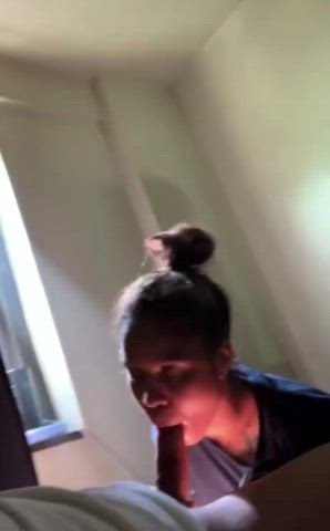 Blowjob Ebony Ponytail clip