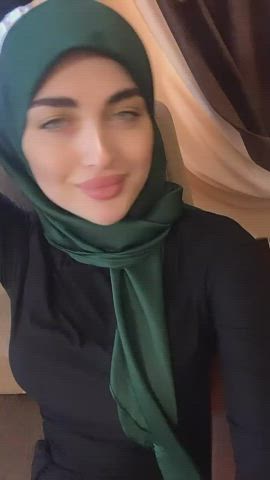 clothed hijab solo clip