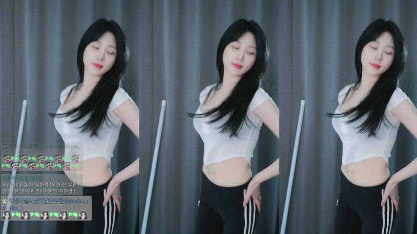 asian big tits dancing korean clip