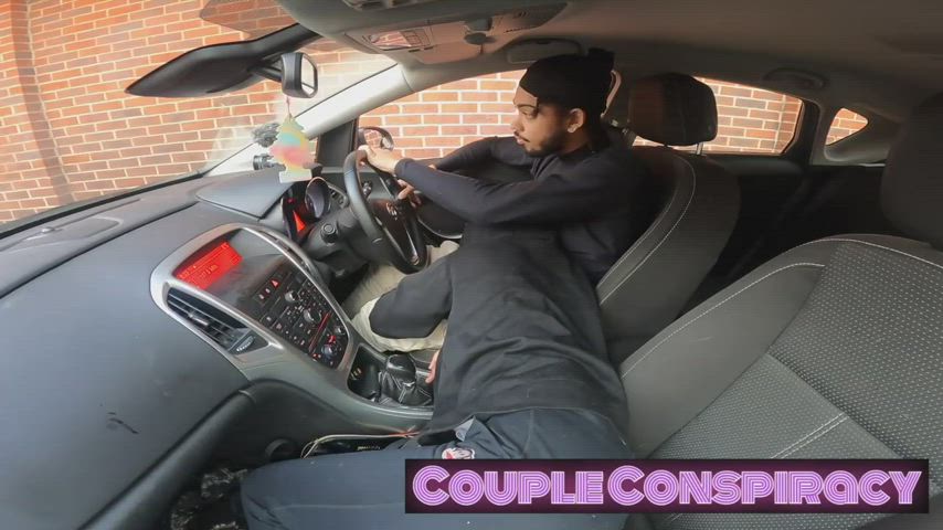 blowjob car public clip