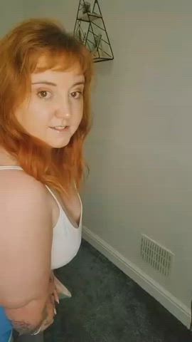 bbw busty redhead scottish tanned tattoo tiktok clip