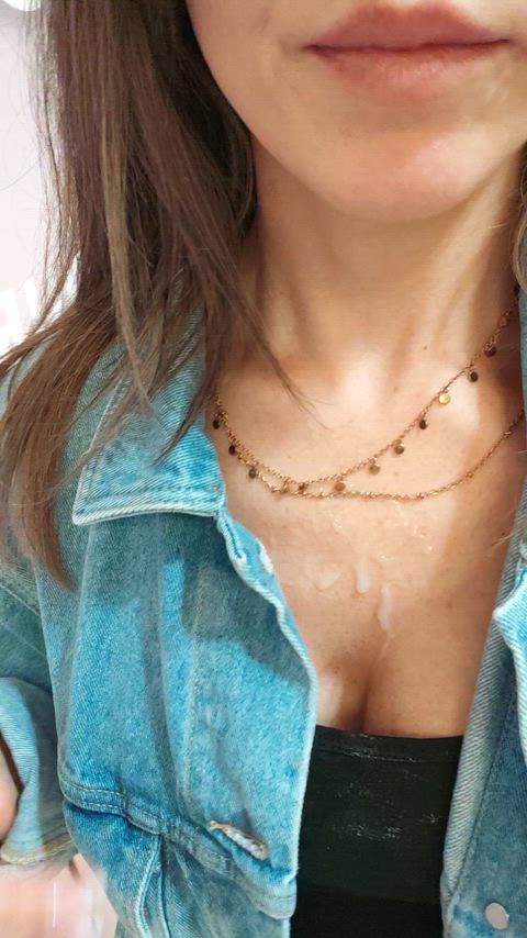 Want me to walk around with your cum next time?