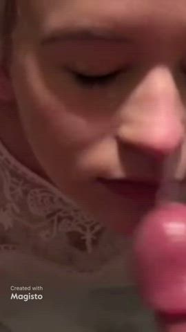 Amateur Blowjob Compilation Facial clip