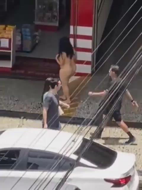 brazilian chubby public clip