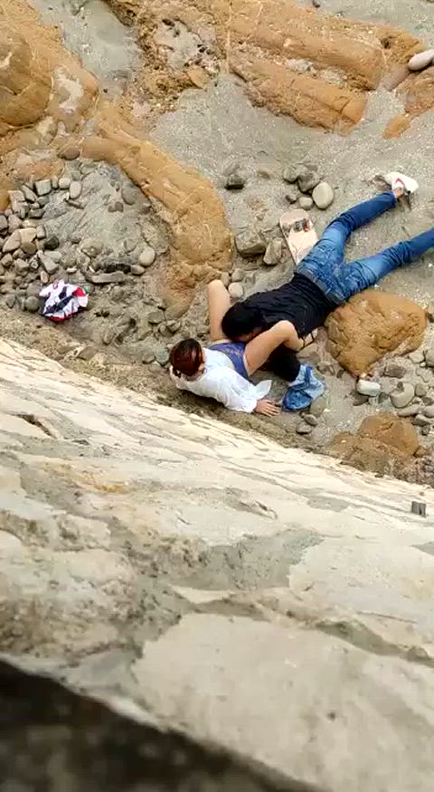 licking public pussy licking real-couples clip