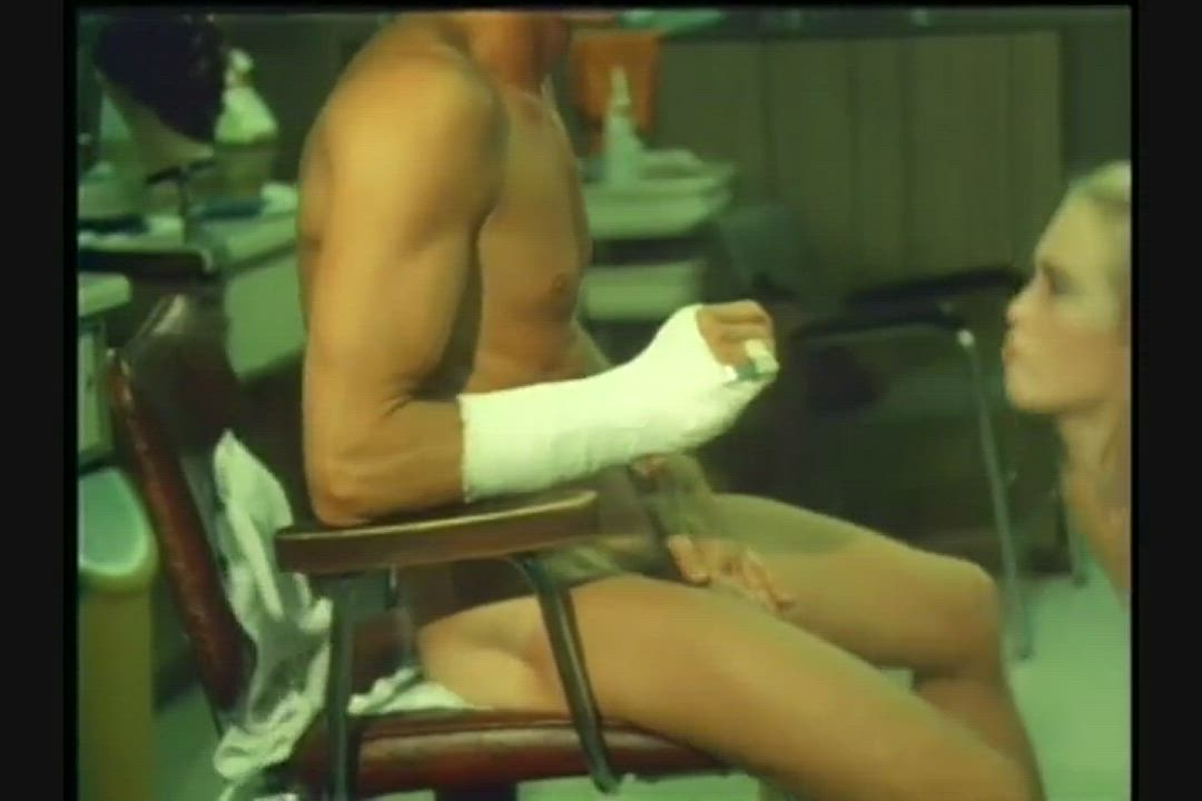 Blonde Blowjob Cumshot Vintage clip