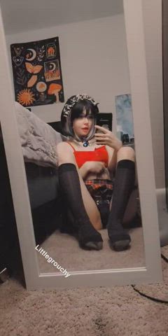 I want you to aim for my mouth ?