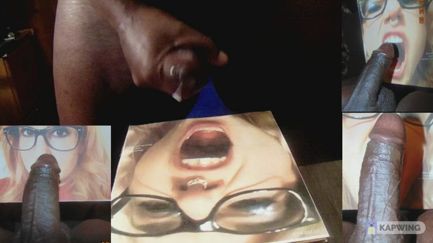 BBC Cum Cumshot Fetish Handjob Tribute clip