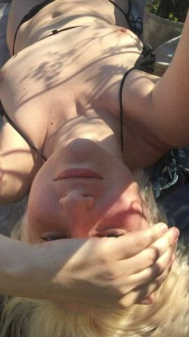 Amateur Natural Selfie Swimsuit clip