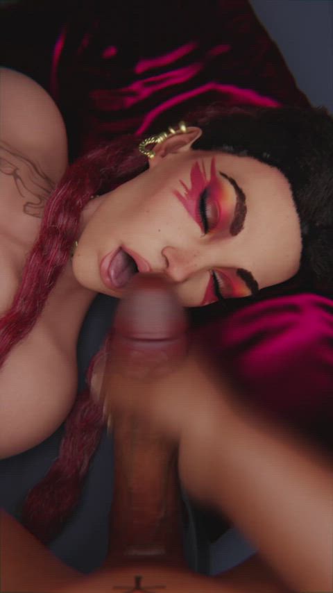 cum facial futanari sleeping clip