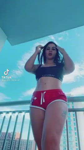 Booty short thick