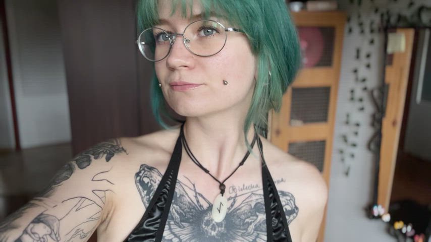 ass cute emo natural tits tattoo tattooed clip
