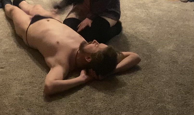 giving my favorite sub hard slaps