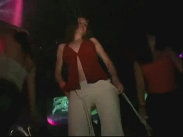 flashing panties thong clip