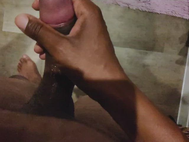 bbc jerk off slow motion solo clip
