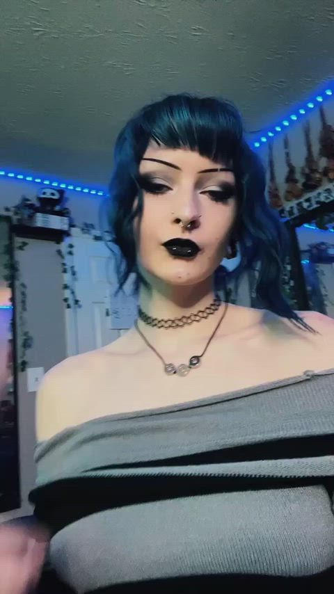 ass big tits boobs goth tits clip