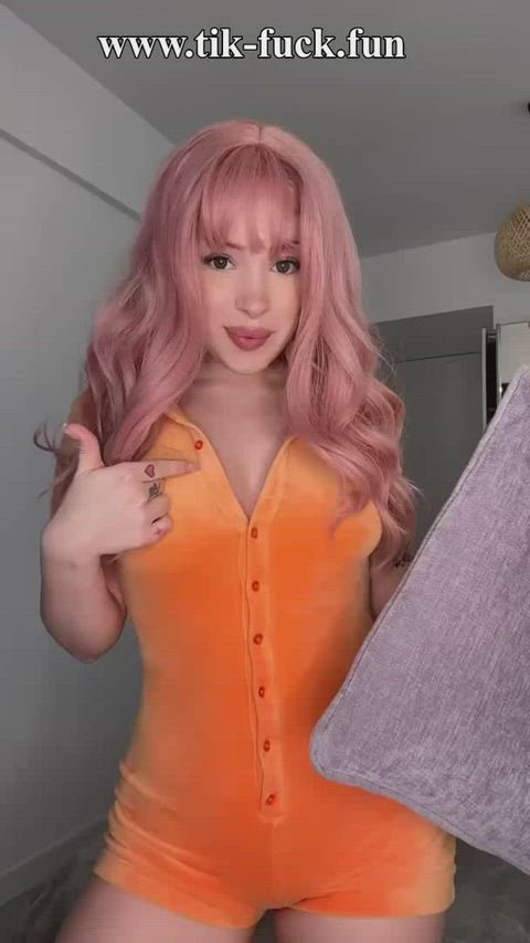 amateur big tits boobs cute pussy sex solo teen tiktok tits clip