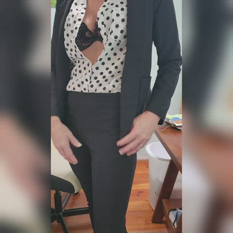 boss hotwife milf undressing clip