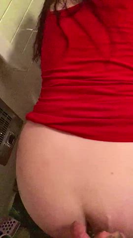 amateur anal cum on ass cumshot pov pale pawg white girl clip