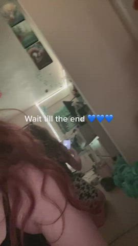 amateur ass lingerie petite redhead teen tiktok spicytiktokginger clip