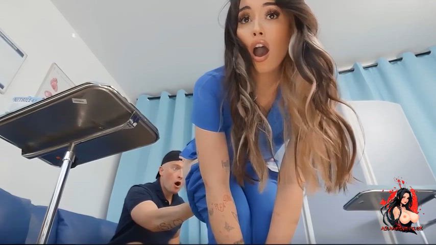 aria lee asian brazzers nurse thick-booty clip