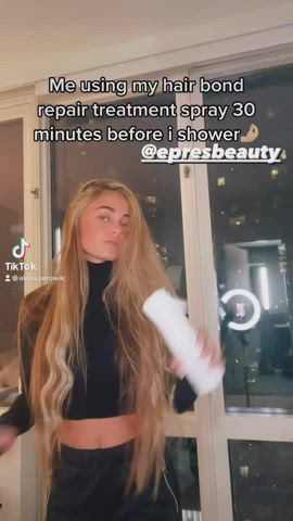 abs blonde dancing clip